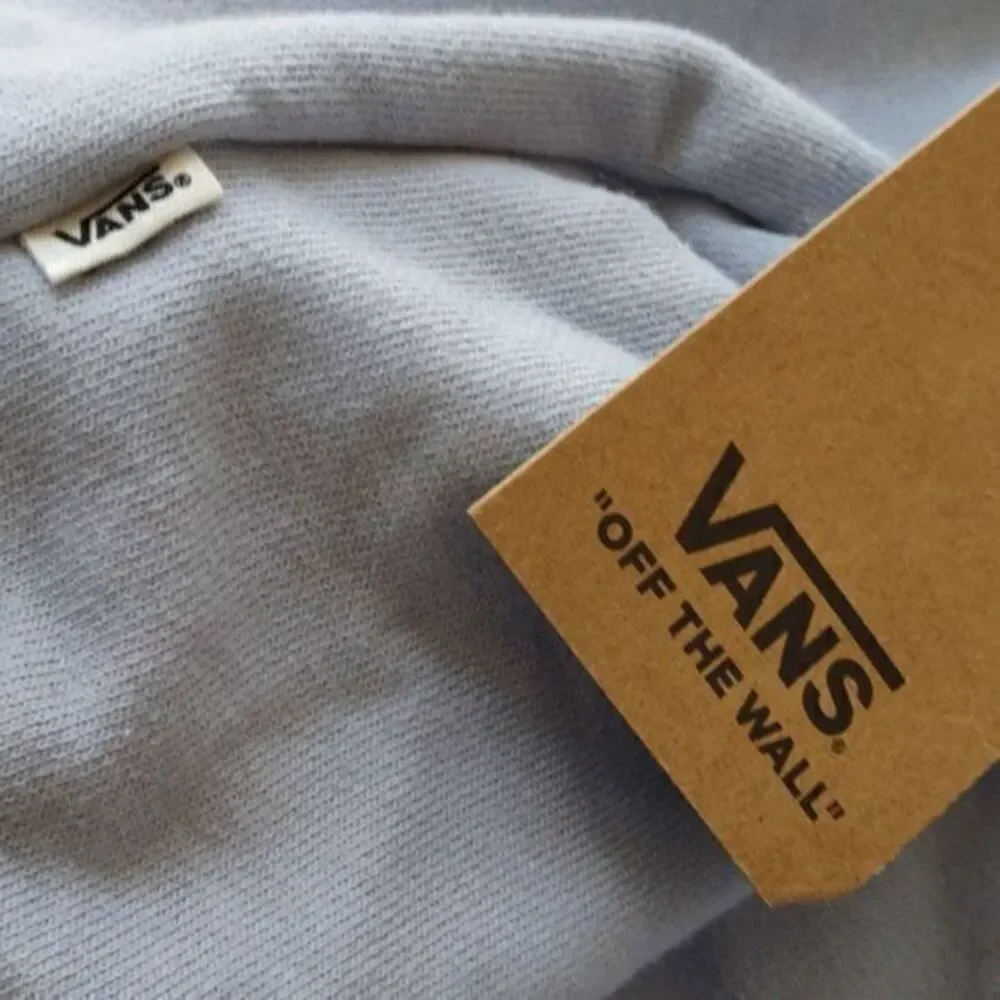 Vans Flying V FT Boxy Sweatshirt Zen Blue Sz‎ S - Picture 4 of 8